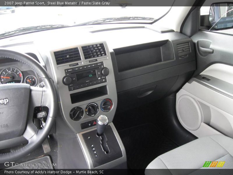Steel Blue Metallic / Pastel Slate Gray 2007 Jeep Patriot Sport