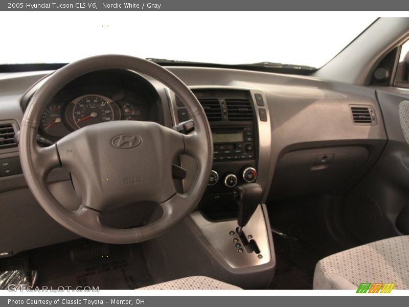 Dashboard of 2005 Tucson GLS V6