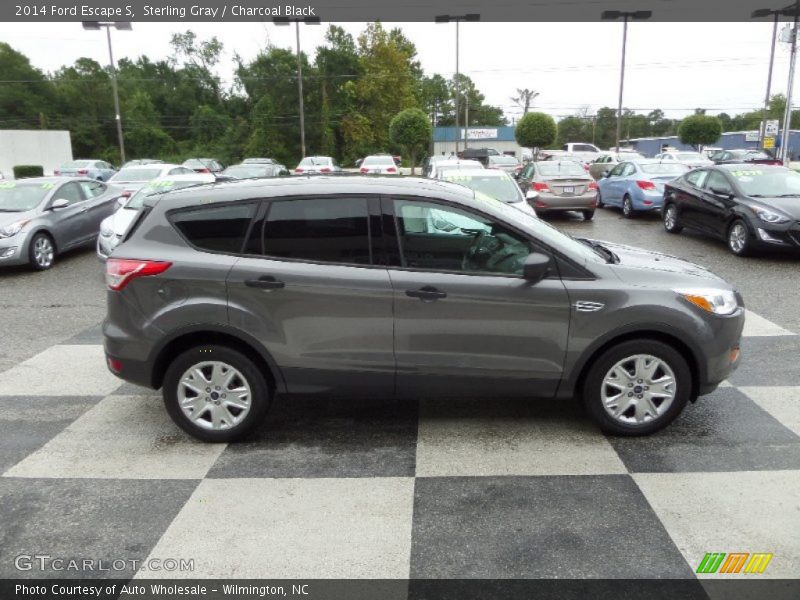 Sterling Gray / Charcoal Black 2014 Ford Escape S