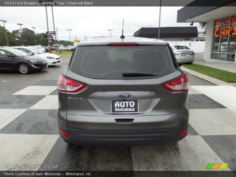 Sterling Gray / Charcoal Black 2014 Ford Escape S