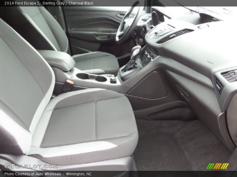 Sterling Gray / Charcoal Black 2014 Ford Escape S