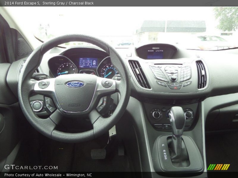 Sterling Gray / Charcoal Black 2014 Ford Escape S