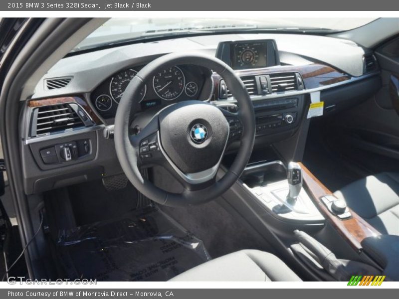 Jet Black / Black 2015 BMW 3 Series 328i Sedan