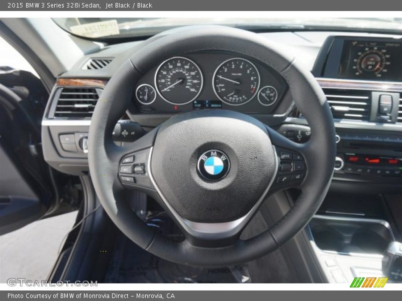 Jet Black / Black 2015 BMW 3 Series 328i Sedan