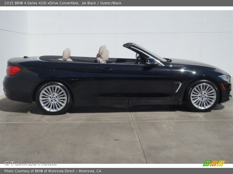 Jet Black / Oyster/Black 2015 BMW 4 Series 428i xDrive Convertible