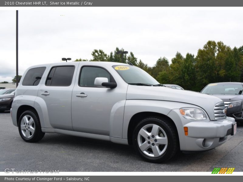 Silver Ice Metallic / Gray 2010 Chevrolet HHR LT