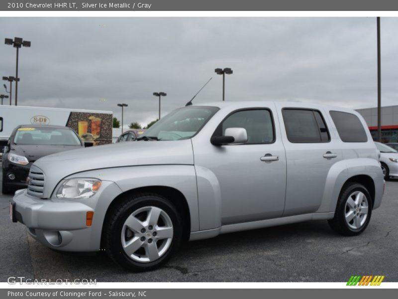 Silver Ice Metallic / Gray 2010 Chevrolet HHR LT