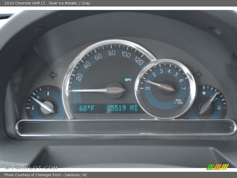 Silver Ice Metallic / Gray 2010 Chevrolet HHR LT