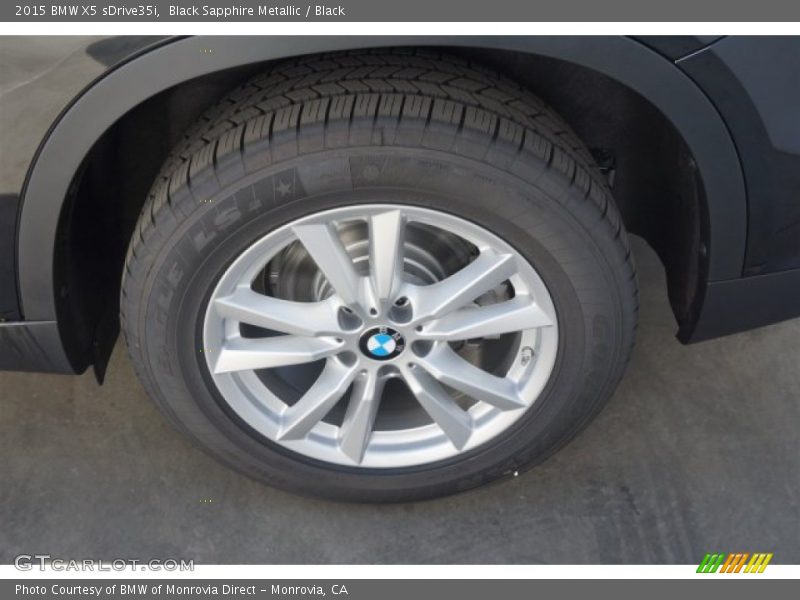 Black Sapphire Metallic / Black 2015 BMW X5 sDrive35i