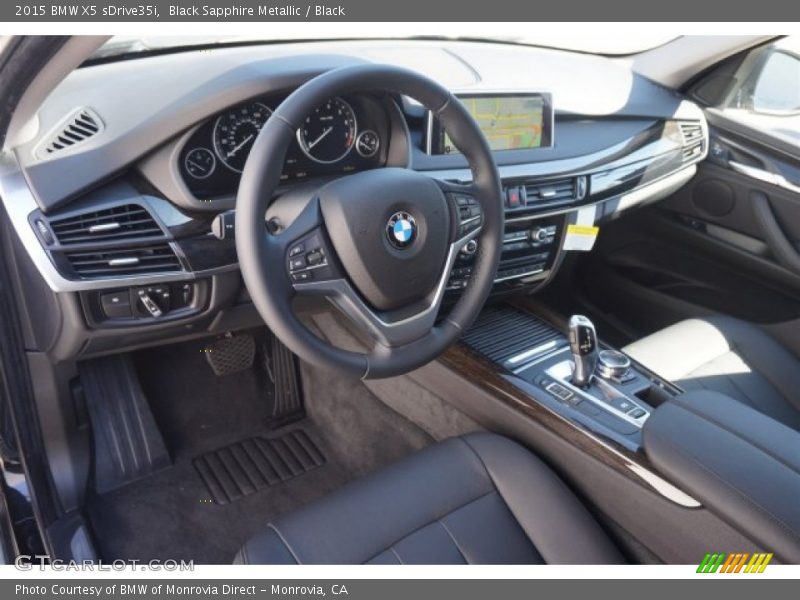 Black Interior - 2015 X5 sDrive35i 