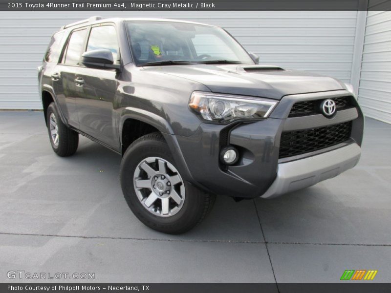 Magnetic Gray Metallic / Black 2015 Toyota 4Runner Trail Premium 4x4