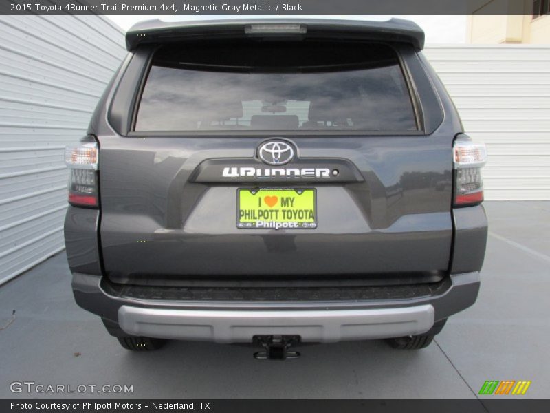 Magnetic Gray Metallic / Black 2015 Toyota 4Runner Trail Premium 4x4
