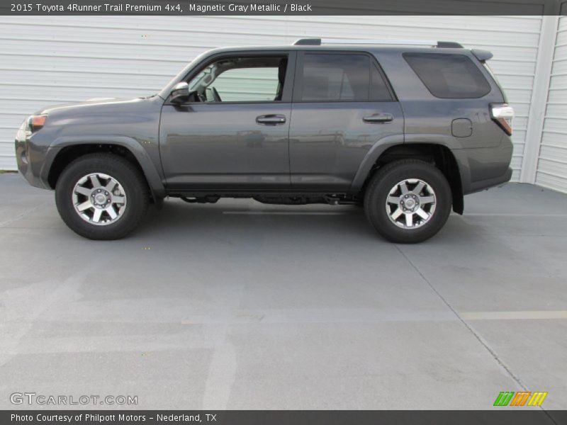 Magnetic Gray Metallic / Black 2015 Toyota 4Runner Trail Premium 4x4