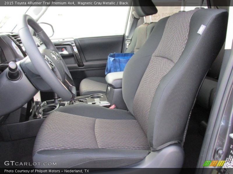 Front Seat of 2015 4Runner Trail Premium 4x4