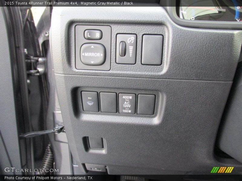 Magnetic Gray Metallic / Black 2015 Toyota 4Runner Trail Premium 4x4
