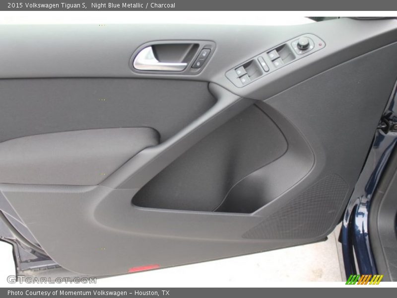 Night Blue Metallic / Charcoal 2015 Volkswagen Tiguan S