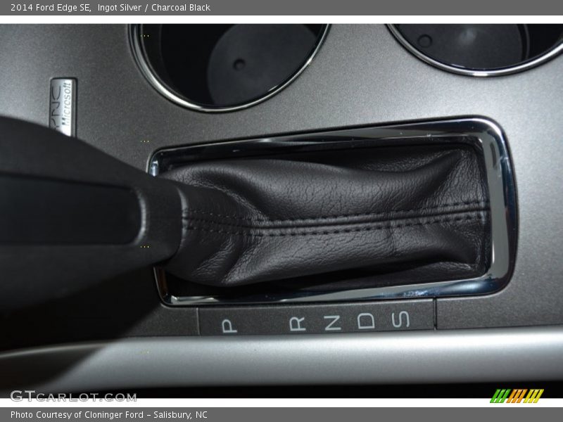 Ingot Silver / Charcoal Black 2014 Ford Edge SE