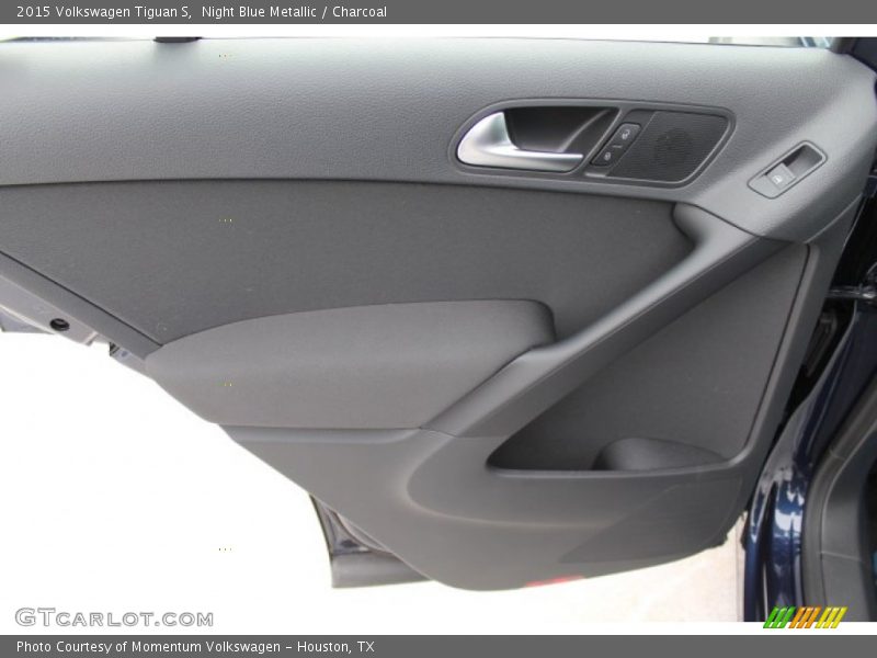 Night Blue Metallic / Charcoal 2015 Volkswagen Tiguan S