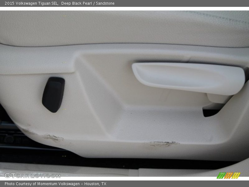 Deep Black Pearl / Sandstone 2015 Volkswagen Tiguan SEL