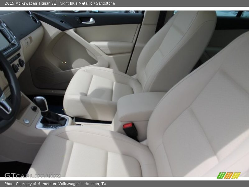 Night Blue Metallic / Sandstone 2015 Volkswagen Tiguan SE