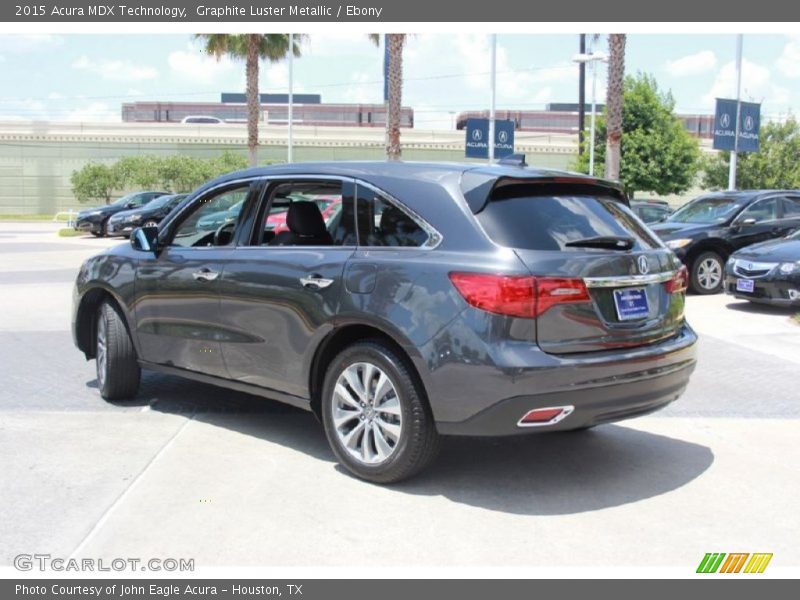 Graphite Luster Metallic / Ebony 2015 Acura MDX Technology