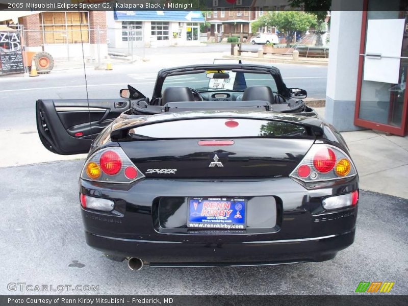 Kalapana Black / Midnight 2005 Mitsubishi Eclipse Spyder GS