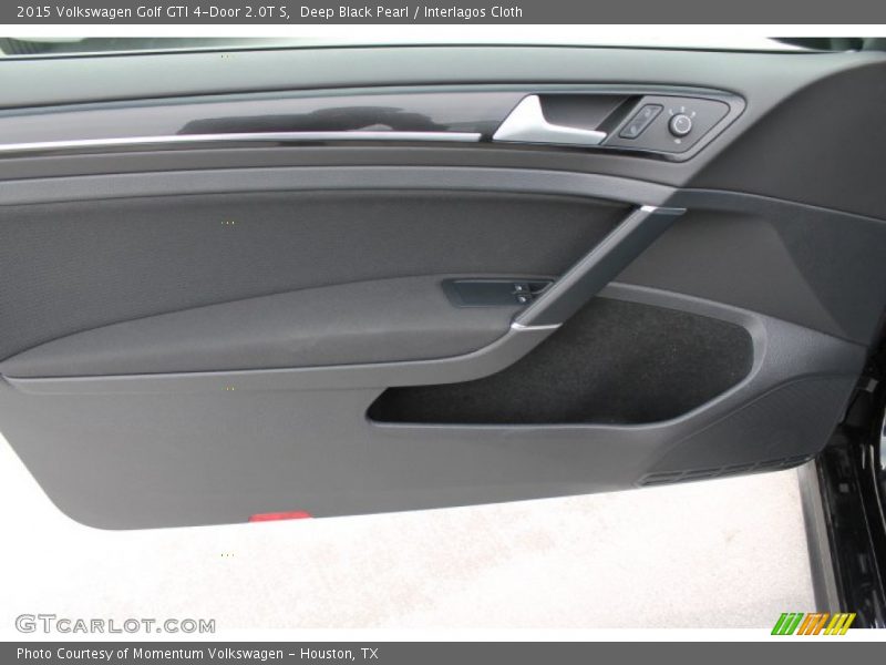 Deep Black Pearl / Interlagos Cloth 2015 Volkswagen Golf GTI 4-Door 2.0T S