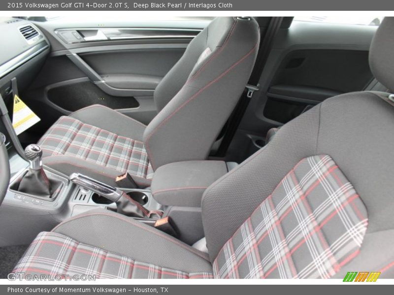 Front Seat of 2015 Golf GTI 4-Door 2.0T S