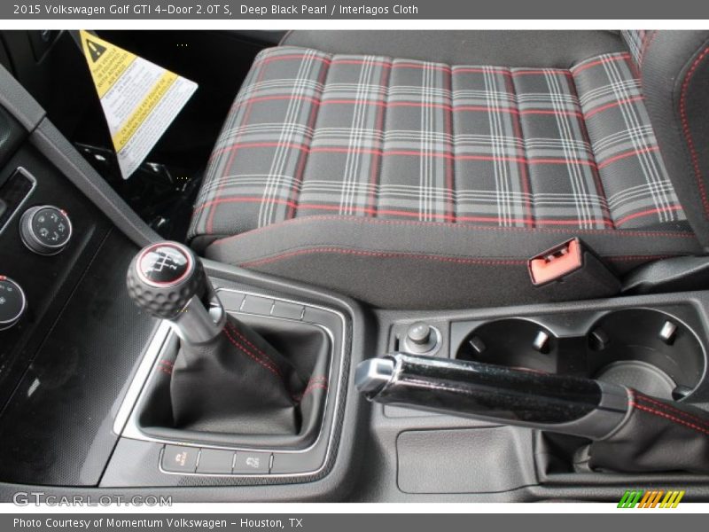  2015 Golf GTI 4-Door 2.0T S 6 Speed Manual Shifter