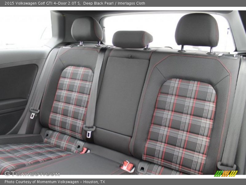 Rear Seat of 2015 Golf GTI 4-Door 2.0T S
