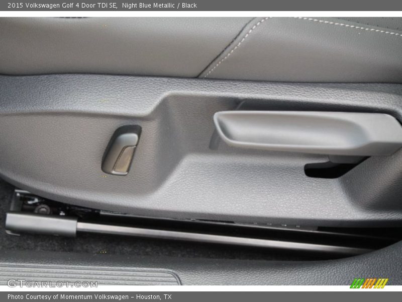 Night Blue Metallic / Black 2015 Volkswagen Golf 4 Door TDI SE
