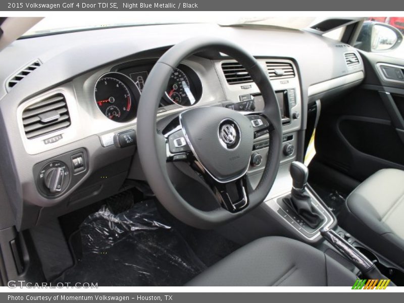  2015 Golf 4 Door TDI SE Black Interior