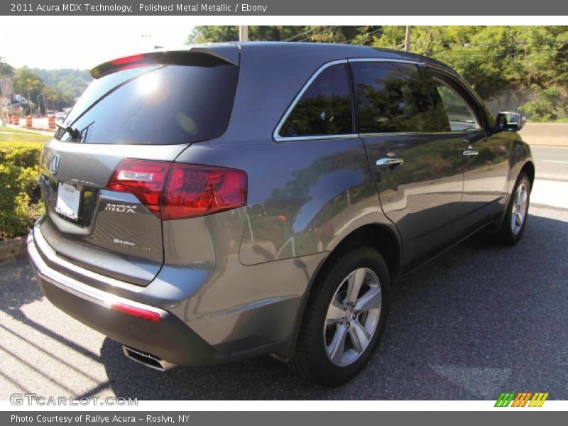 Polished Metal Metallic / Ebony 2011 Acura MDX Technology