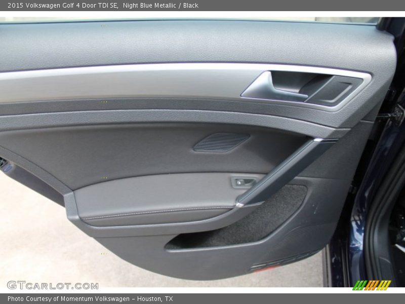 Night Blue Metallic / Black 2015 Volkswagen Golf 4 Door TDI SE