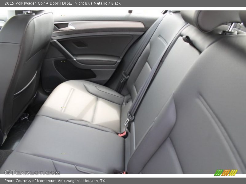 Night Blue Metallic / Black 2015 Volkswagen Golf 4 Door TDI SE