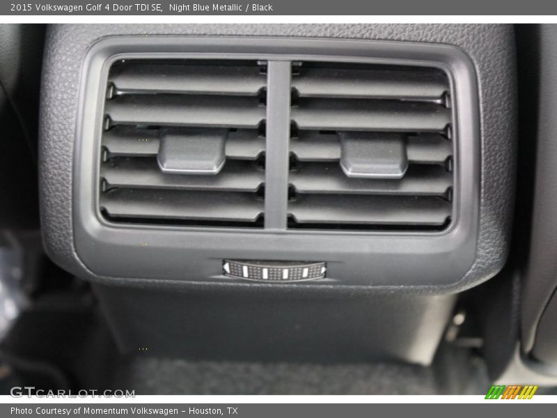 Night Blue Metallic / Black 2015 Volkswagen Golf 4 Door TDI SE