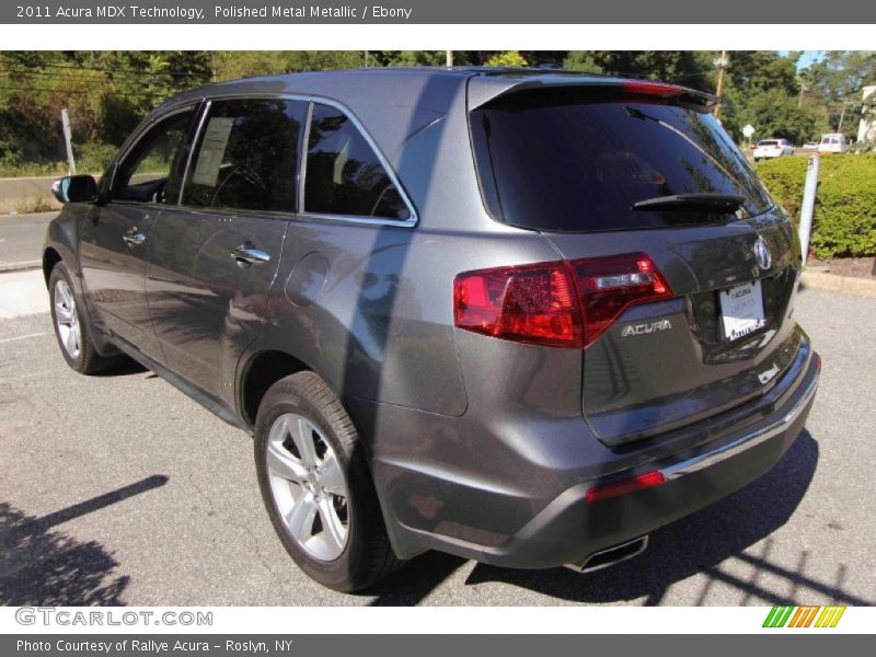 Polished Metal Metallic / Ebony 2011 Acura MDX Technology
