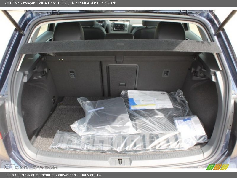  2015 Golf 4 Door TDI SE Trunk