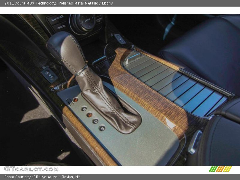 Polished Metal Metallic / Ebony 2011 Acura MDX Technology