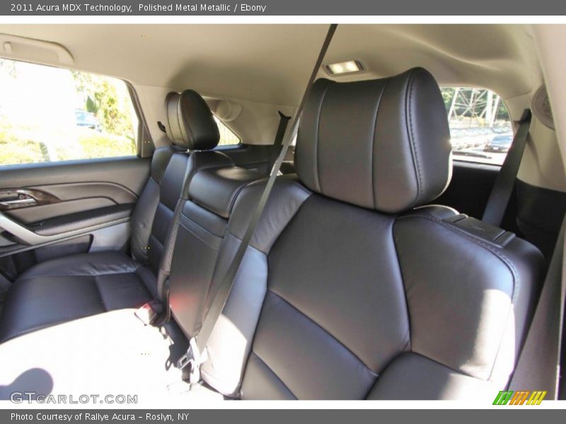 Polished Metal Metallic / Ebony 2011 Acura MDX Technology