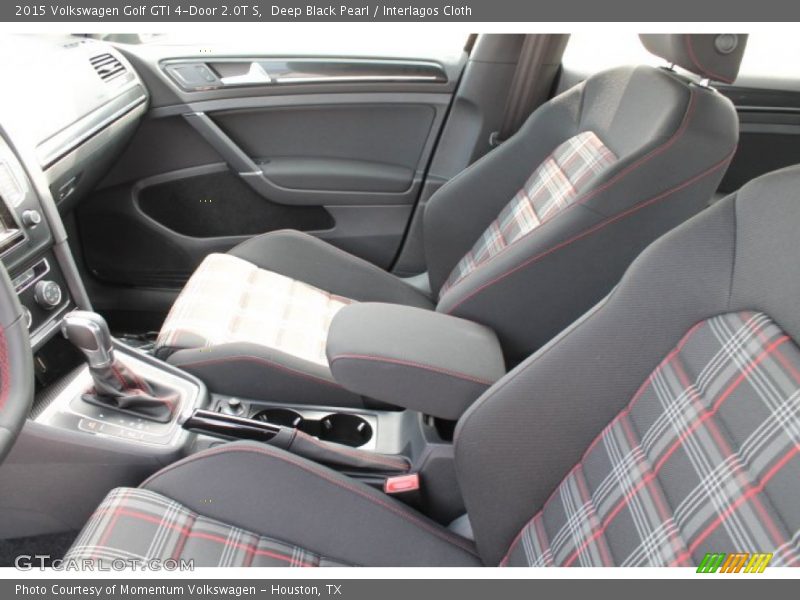 Deep Black Pearl / Interlagos Cloth 2015 Volkswagen Golf GTI 4-Door 2.0T S