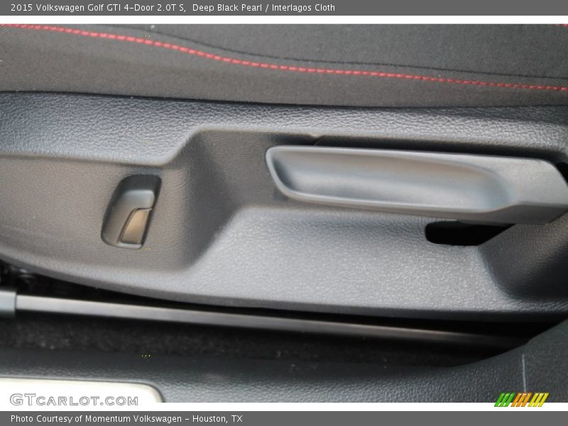 Deep Black Pearl / Interlagos Cloth 2015 Volkswagen Golf GTI 4-Door 2.0T S