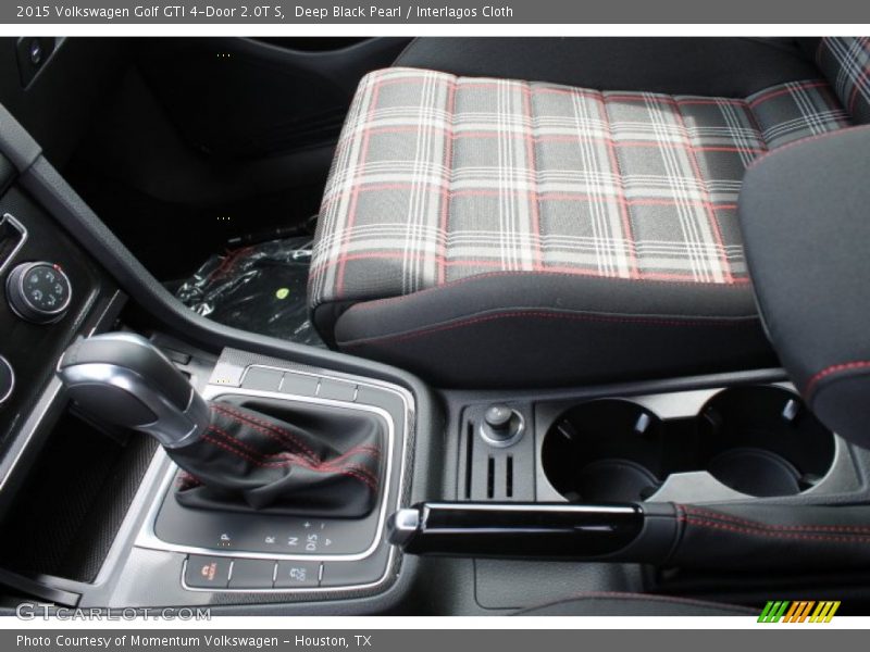Deep Black Pearl / Interlagos Cloth 2015 Volkswagen Golf GTI 4-Door 2.0T S