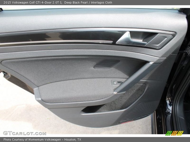 Deep Black Pearl / Interlagos Cloth 2015 Volkswagen Golf GTI 4-Door 2.0T S
