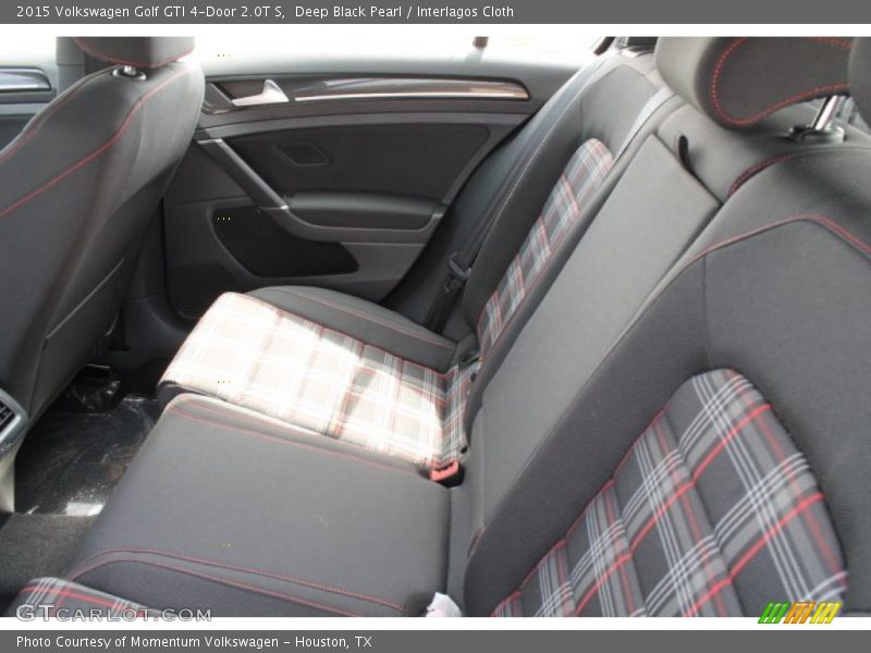 Deep Black Pearl / Interlagos Cloth 2015 Volkswagen Golf GTI 4-Door 2.0T S