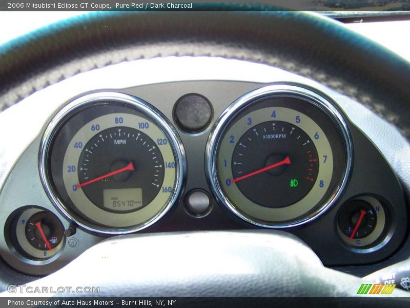 Pure Red / Dark Charcoal 2006 Mitsubishi Eclipse GT Coupe