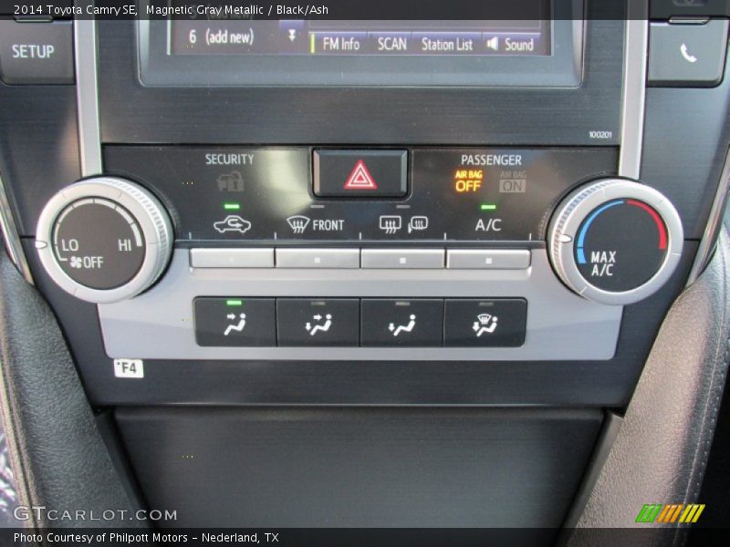 Magnetic Gray Metallic / Black/Ash 2014 Toyota Camry SE