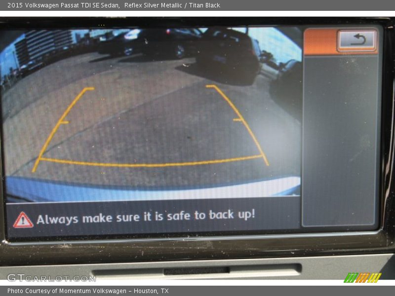 Reflex Silver Metallic / Titan Black 2015 Volkswagen Passat TDI SE Sedan