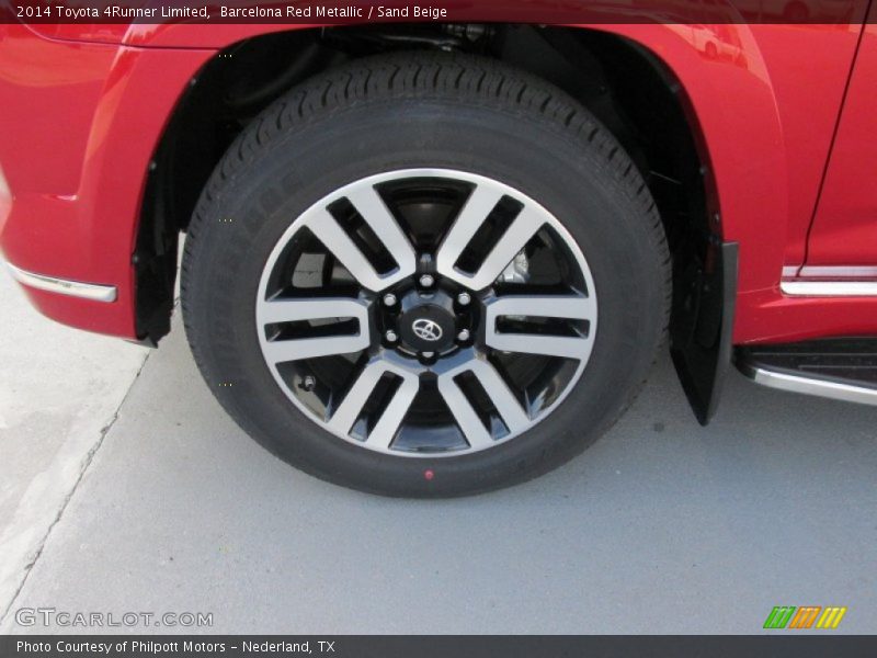 Barcelona Red Metallic / Sand Beige 2014 Toyota 4Runner Limited