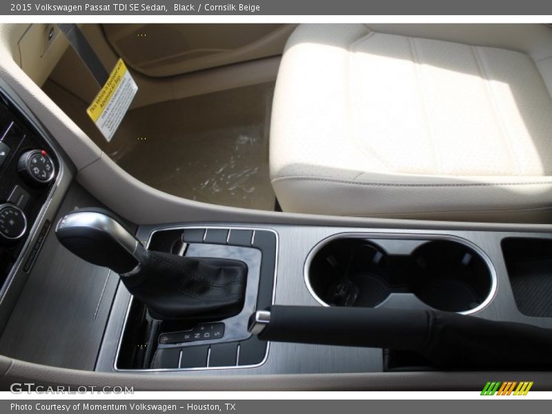 Black / Cornsilk Beige 2015 Volkswagen Passat TDI SE Sedan